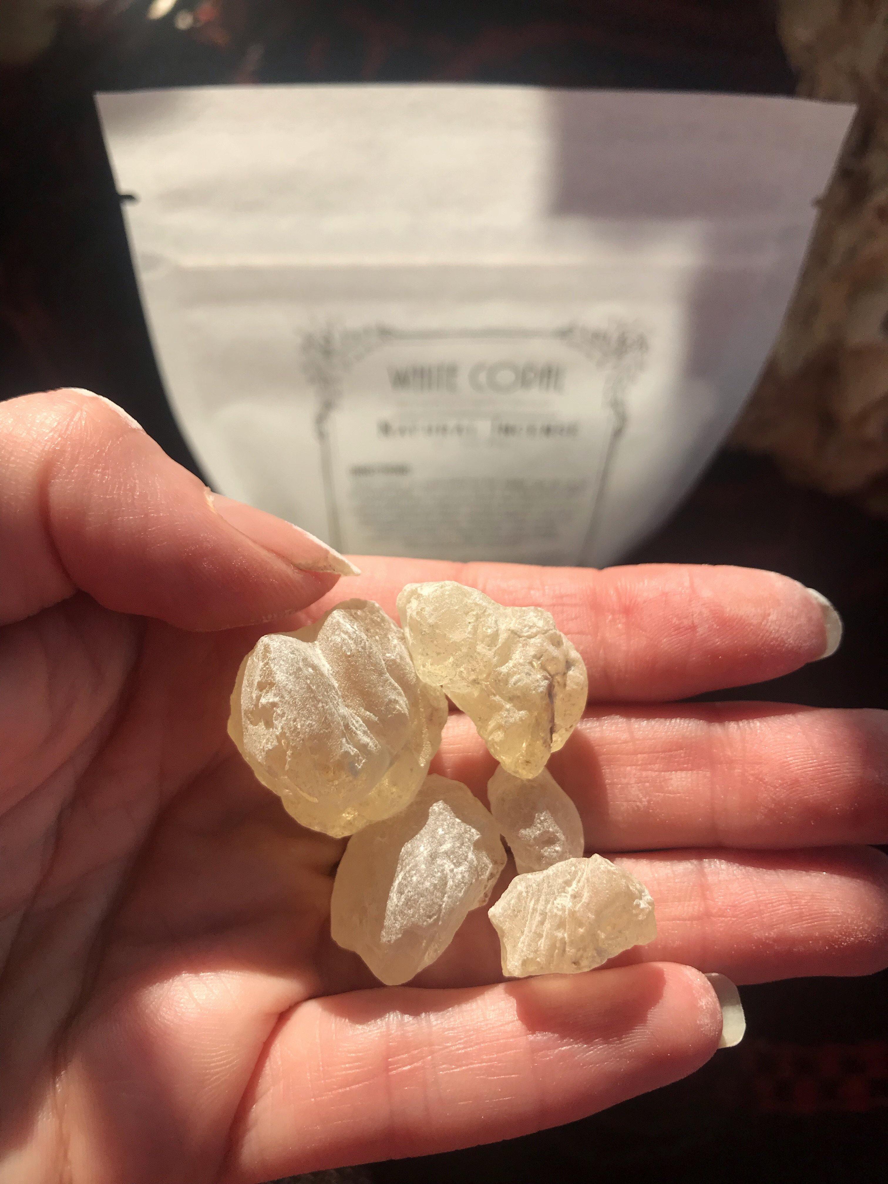White Copal (Mexico) Resin - For Incense, Spells, and Potions | Metaphyscial | Wiccan Center