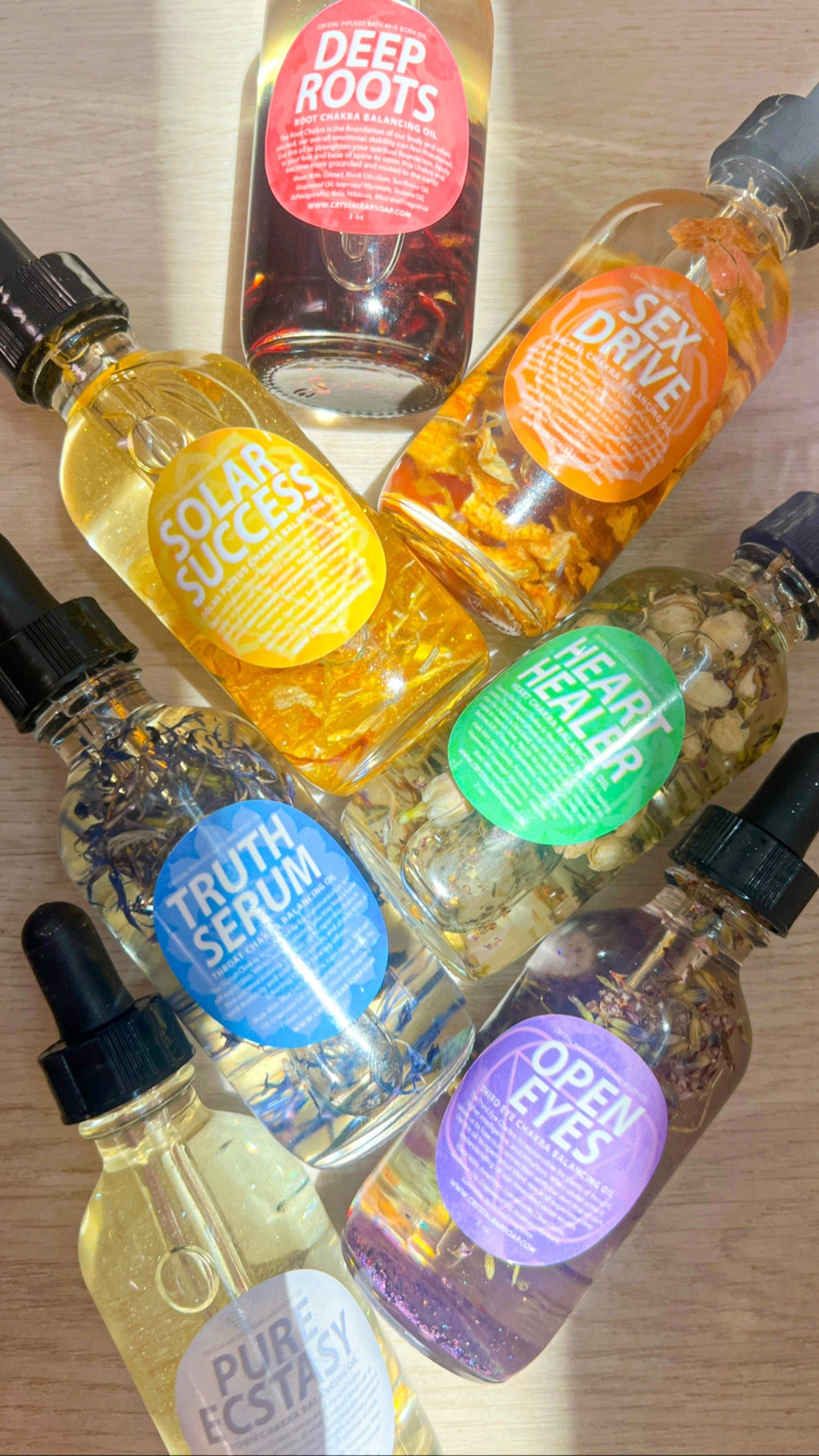 DEEP ROOTS (ROOT CHAKRA BALANCING OIL) | BODY OIL | Wiccan Center