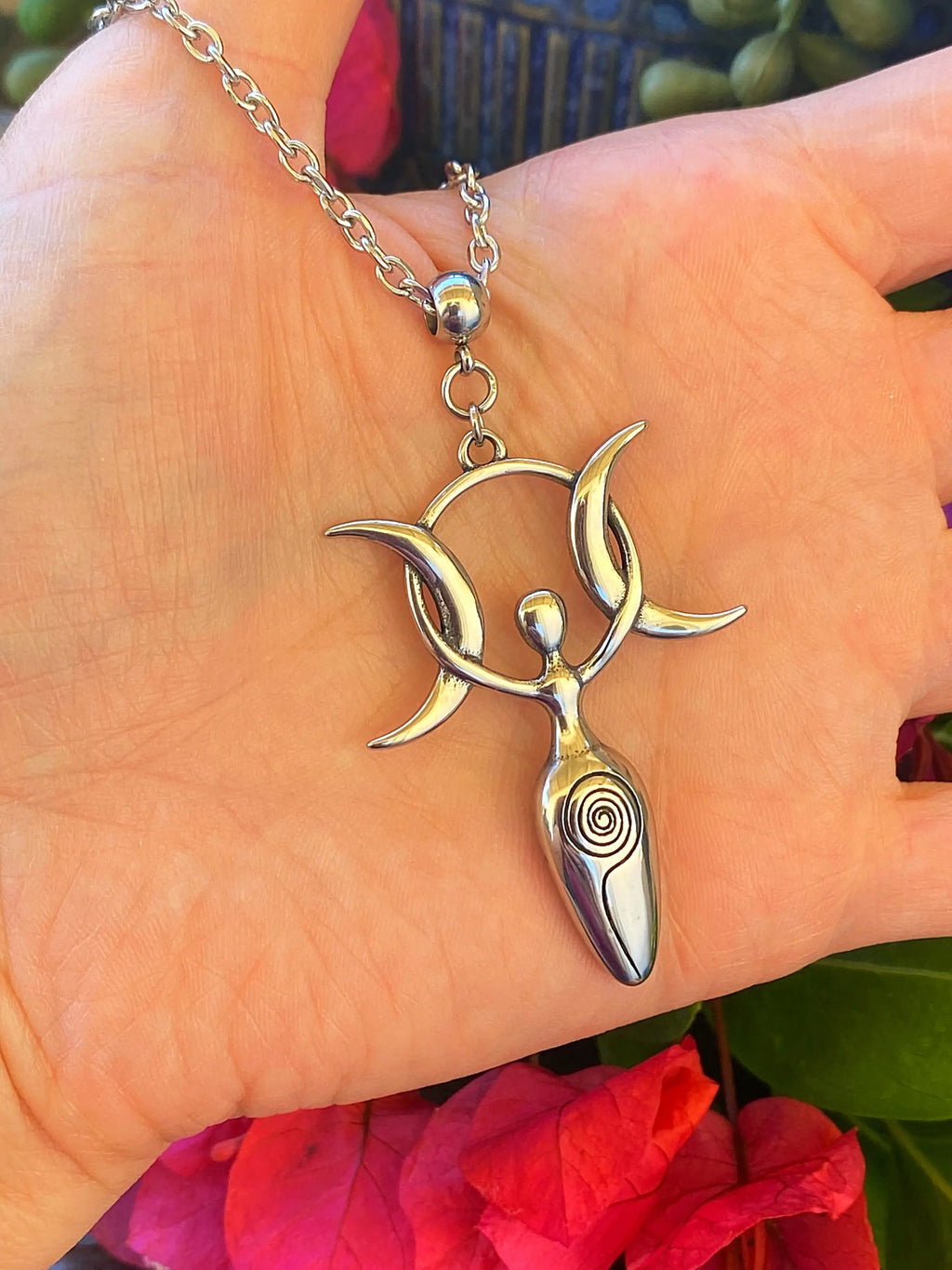 MOON GODDESS NECKLACE | | Wiccan Center