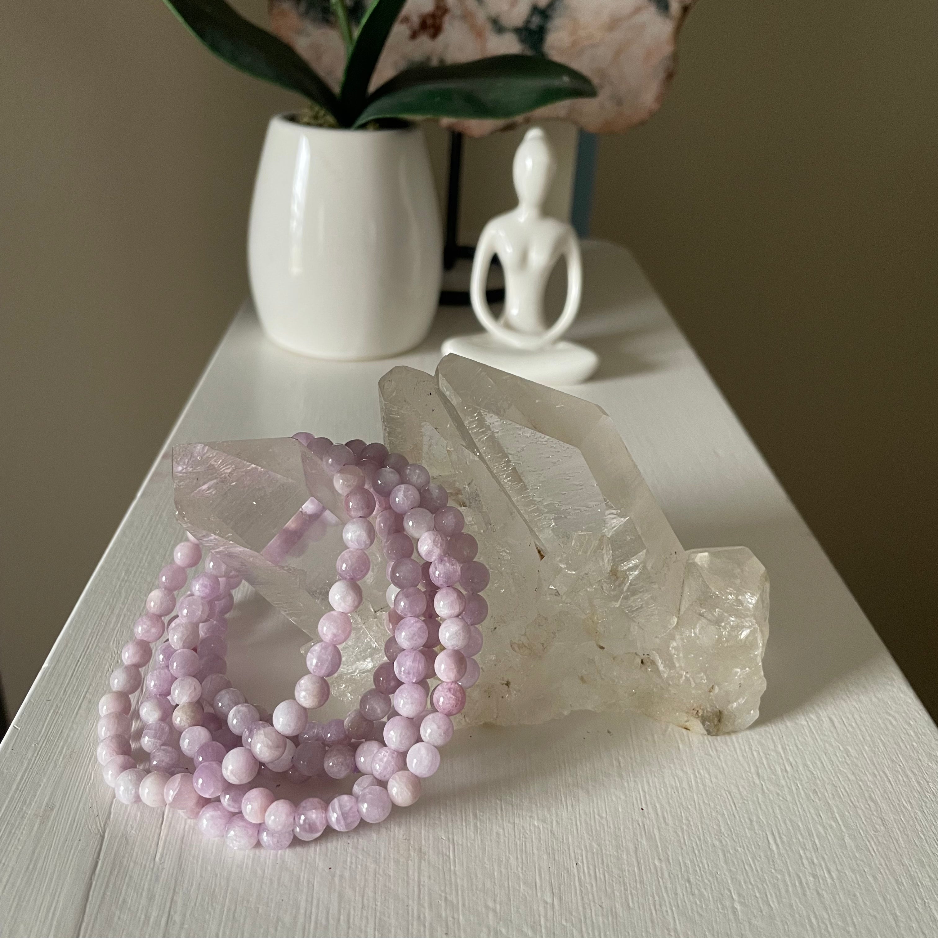 Kunzite Stretch Bracelet