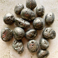 Tumbled Pyrite | Crystals | Wiccan Center