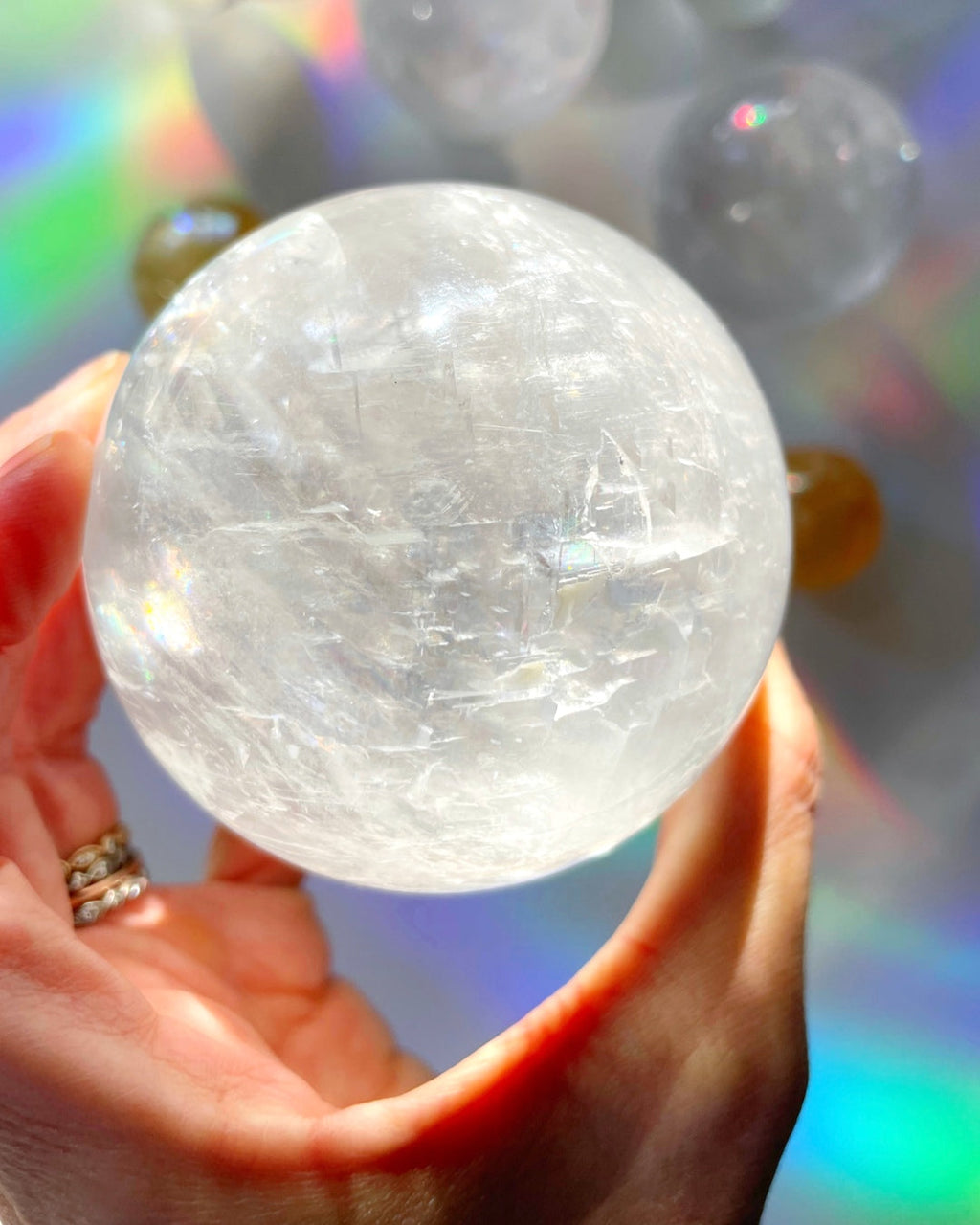 Optic Calcite Sphere AA