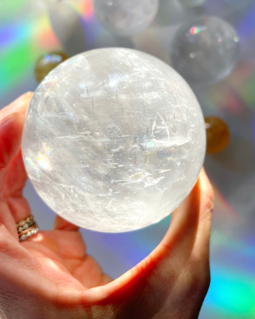 Optic Calcite Sphere AA