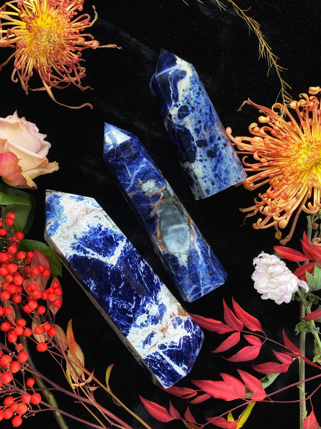 Sodalite Towers - Wands (Small - XLarge) | Crystals | Wiccan Center