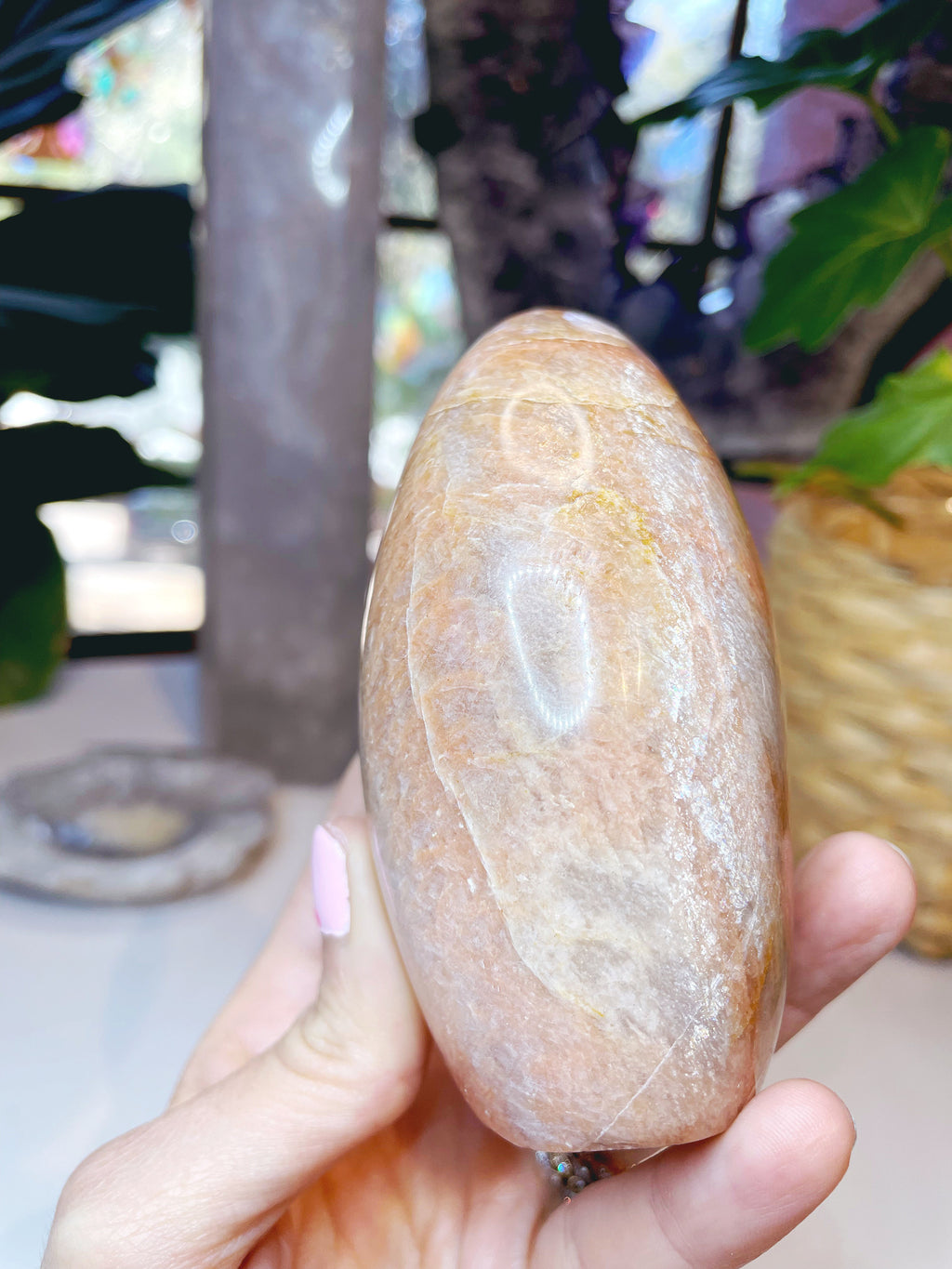 Peach Moonstone Freeform