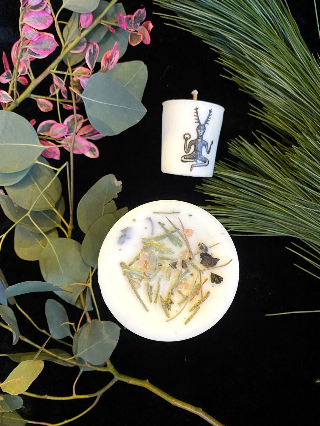Yule Ritual Candle- Vegan Soy Scented with Essential Oils | Candles | Wiccan Center
