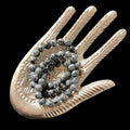 Snowflake Obsidian Stretch Bracelet