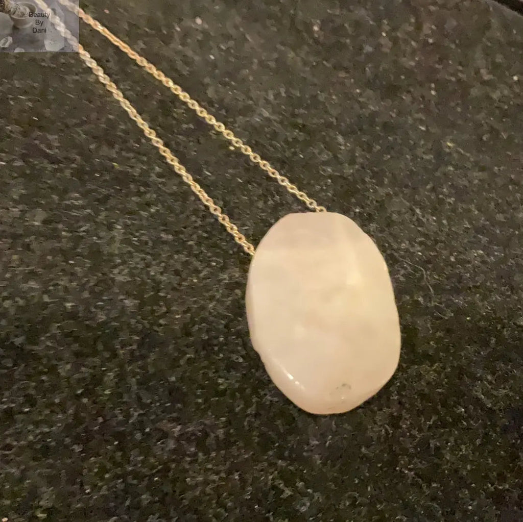Rose Quartz Healing Necklace