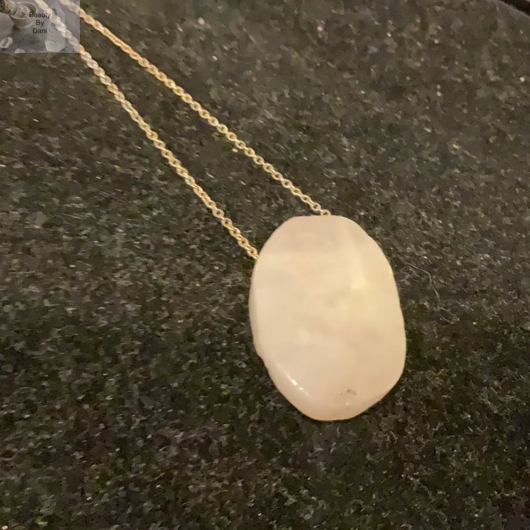 Rose Quartz Healing Necklace