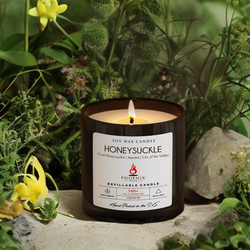 Honeysuckle - 14oz Filled Candle | Candles | Wiccan Center