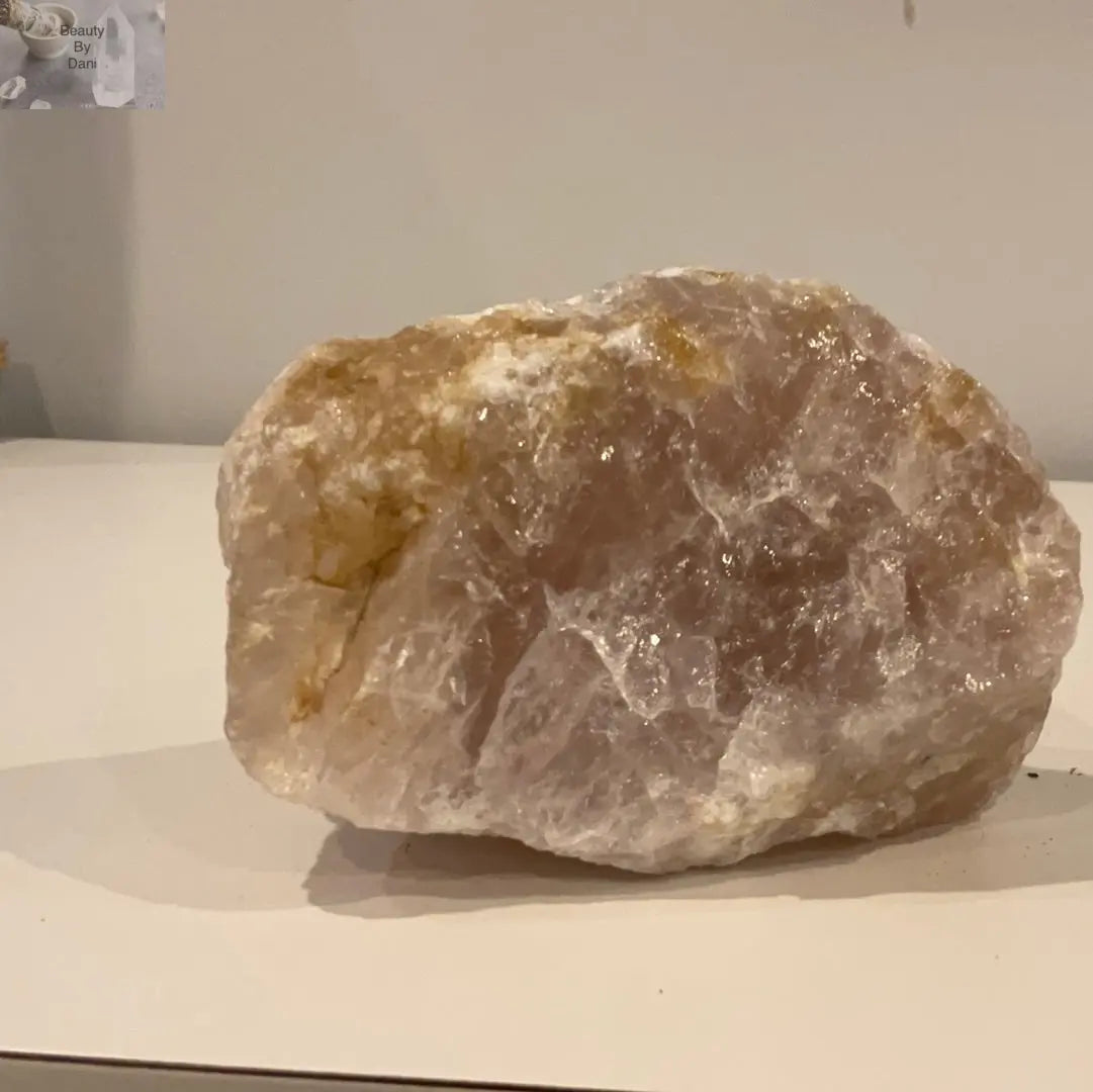 Rose Quartz Crystal - 1.1 kg