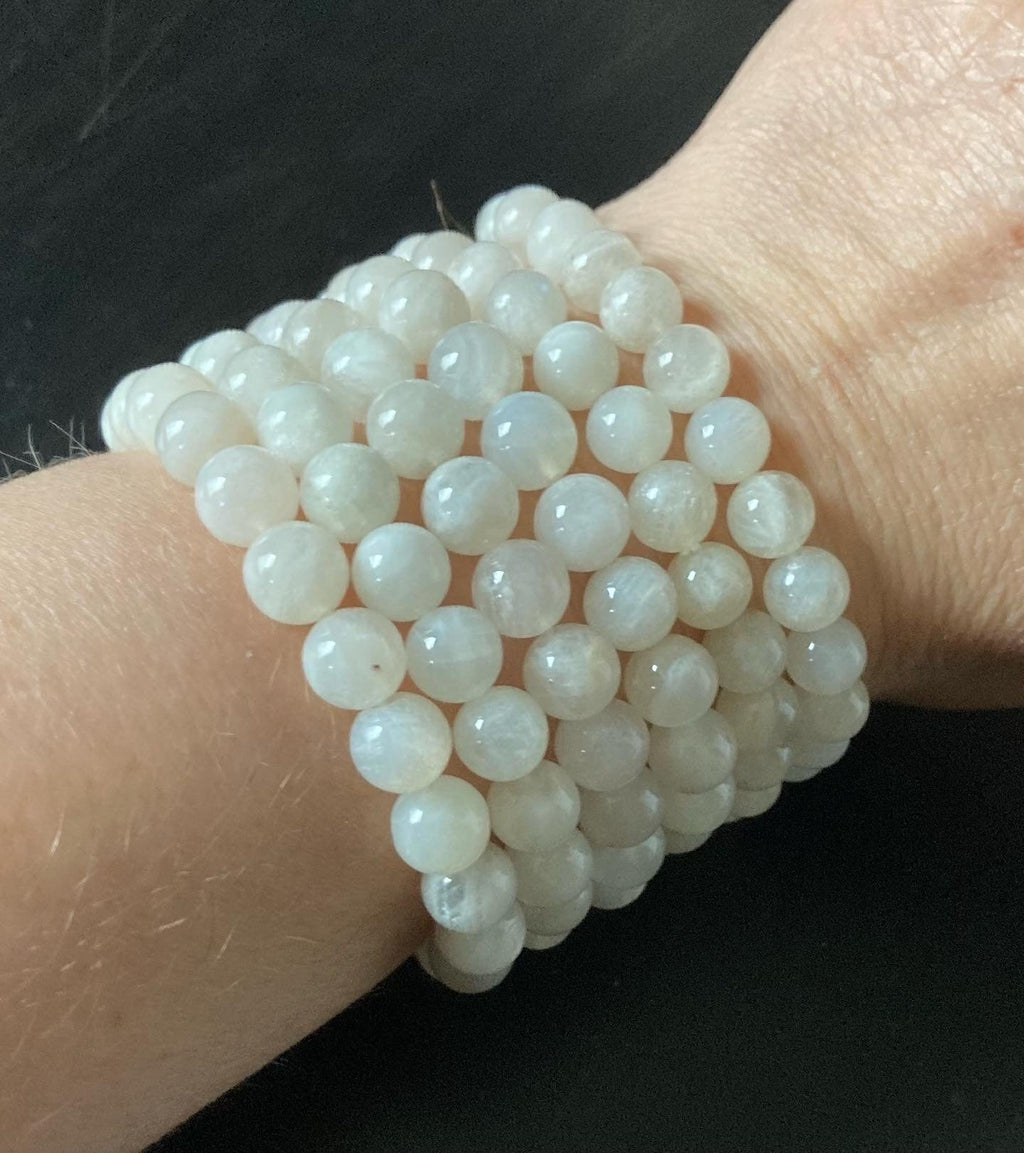 Moonstone Stretch Bracelet