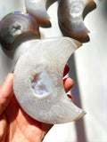 Druzy Agate Moon
