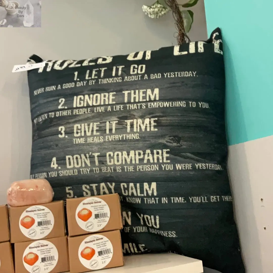 Inspirational Cotton Pillow | Pillows | Wiccan Center
