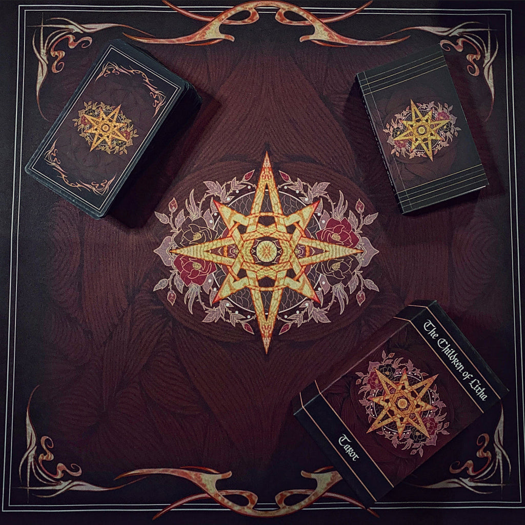 Divination Mat - The Children of Litha (Medium: 22”x22”)