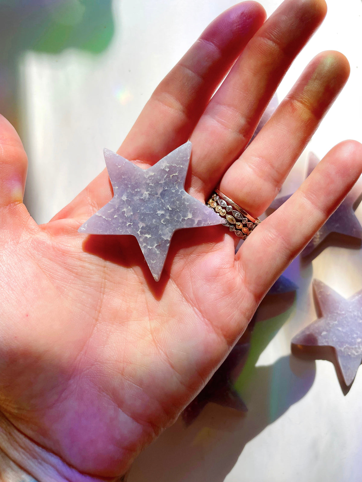 Grape Agate Star