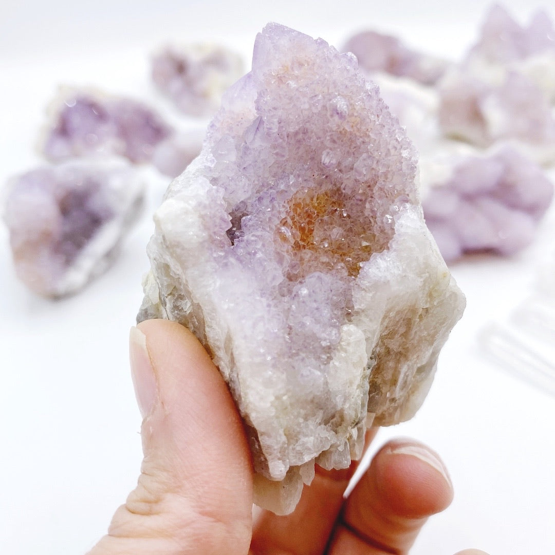 Amethyst Spirit Quartz Cluster