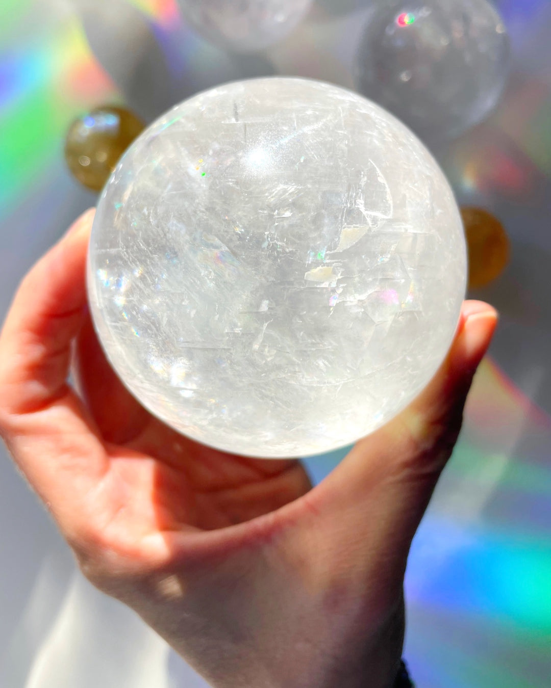 Optic Calcite Sphere AA