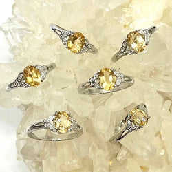 Citrine Ring | Rings | Wiccan Center