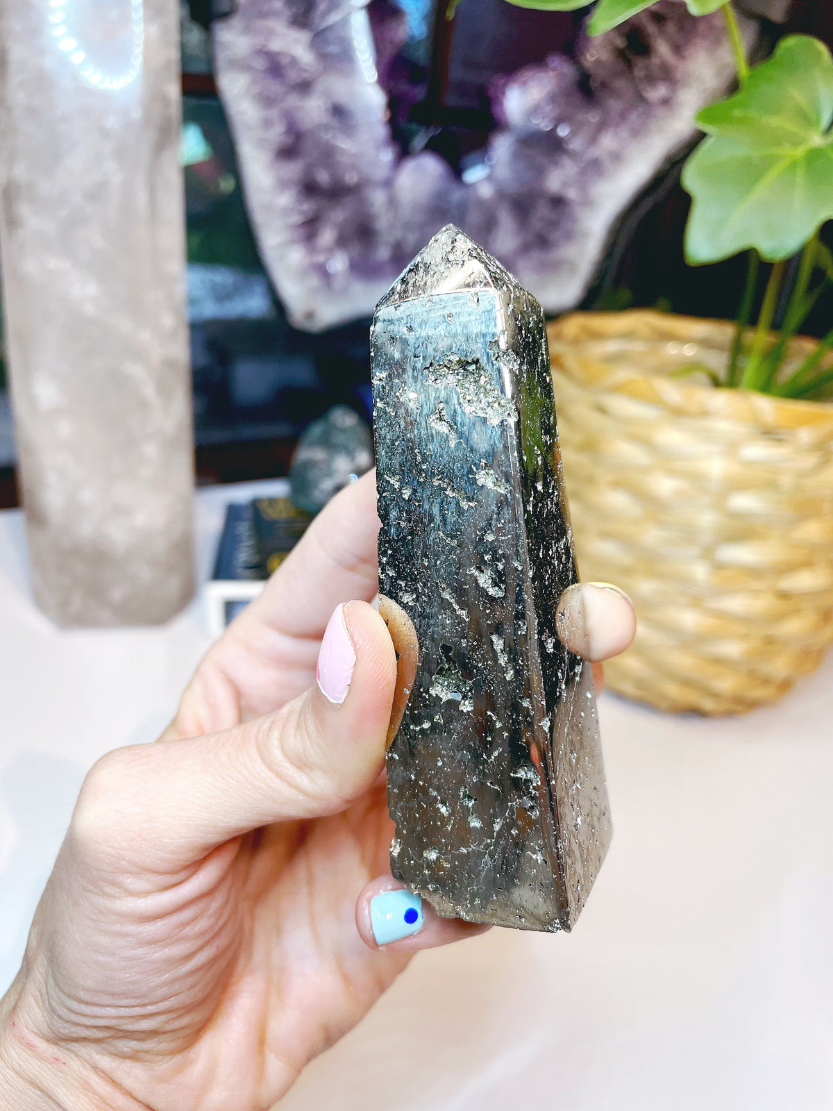 Pyrite Obelisk