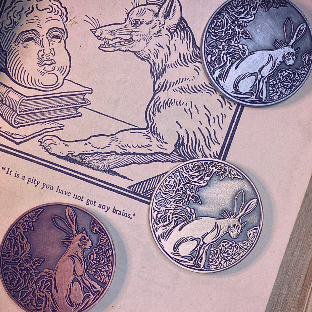 Divination Coins - Set of 8 or Individual Coins