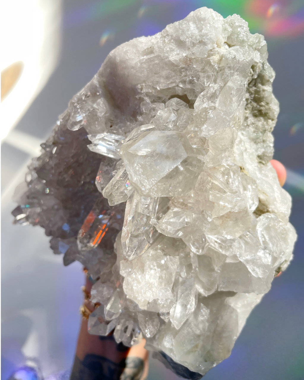 Clear Quartz Cluster