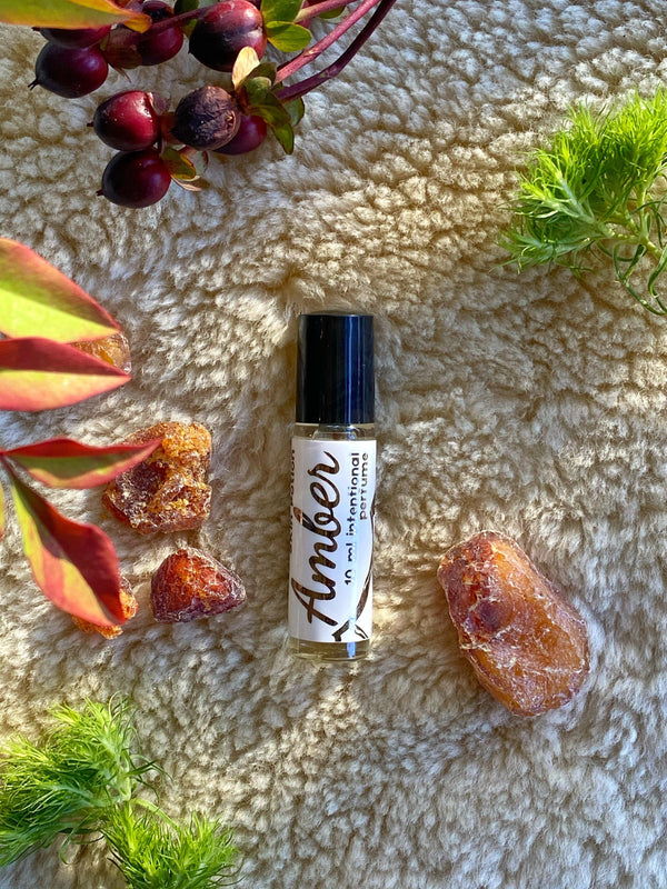 Skin Potion - Amber (Intentional Perfume) Roll-On | Skin Potion | Wiccan Center