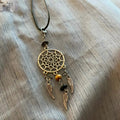 Smokey Quartz Dreamcatcher Necklace