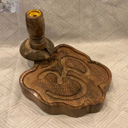 Mango Wood Reverse Cone Incense Holder | Incense Holders | Wiccan Center