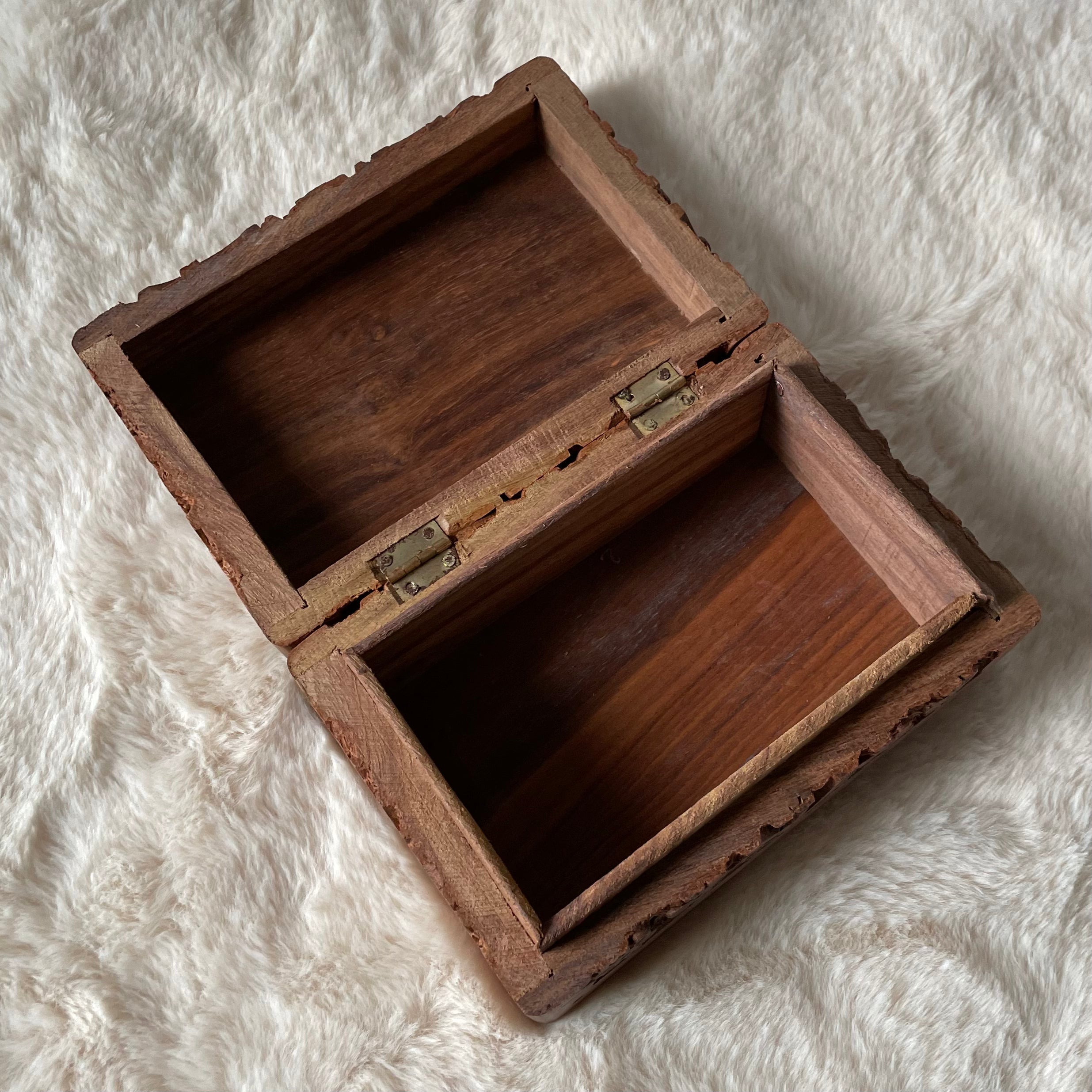 Triquetra Carved Wooden Box