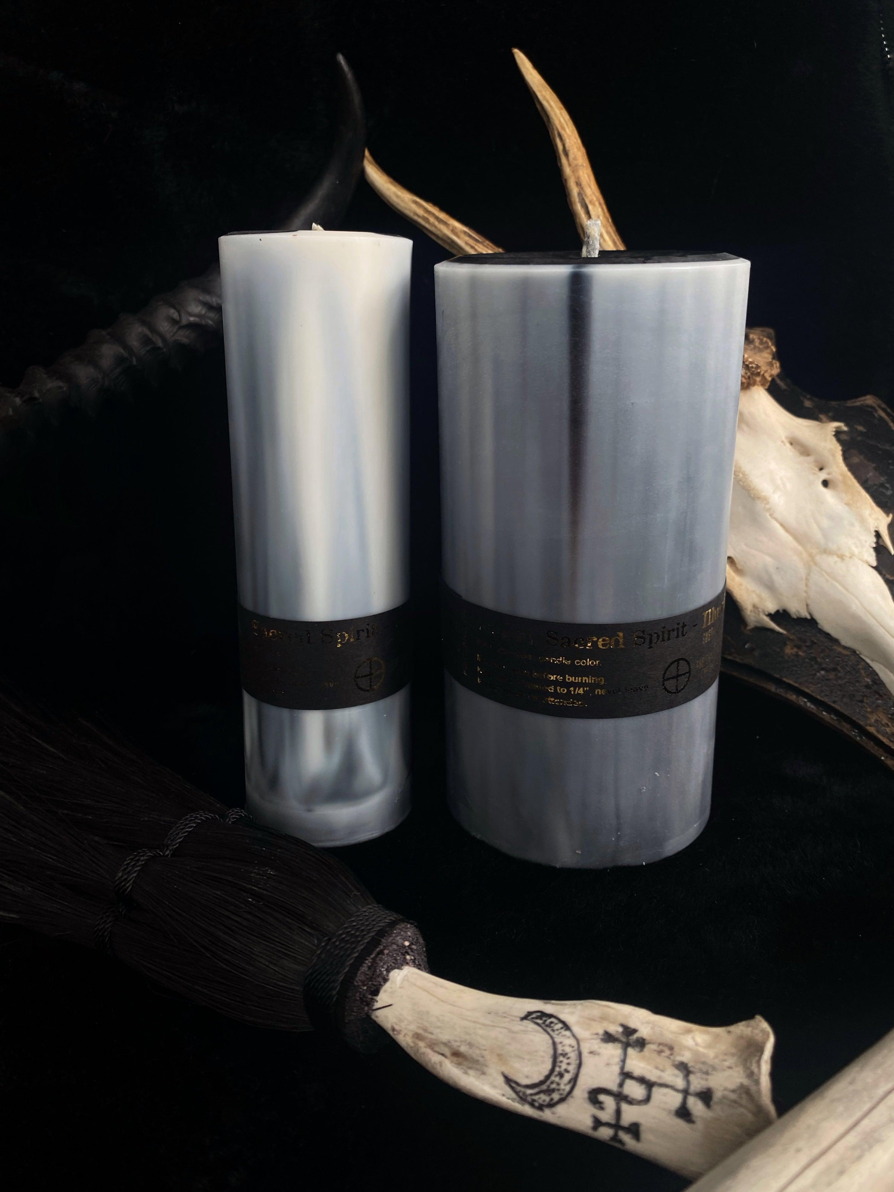 Sacred Spirit Pillar Candles - Vegan Soy | Candles | Wiccan Center