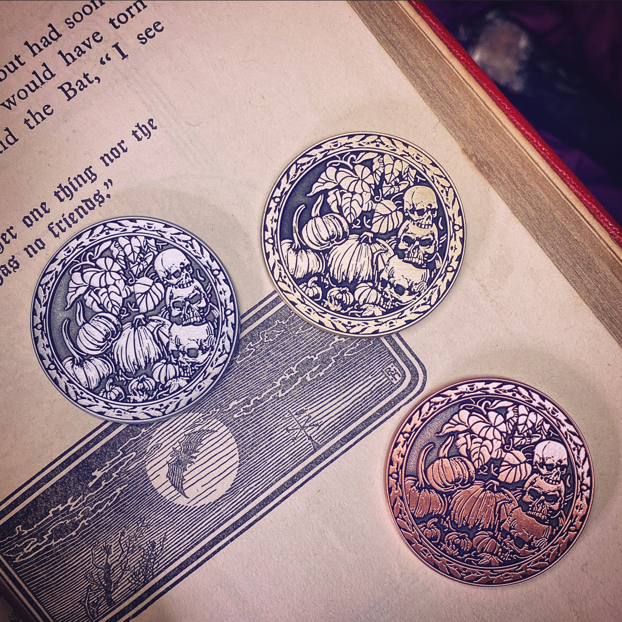 Divination Coins - Set of 8 or Individual Coins