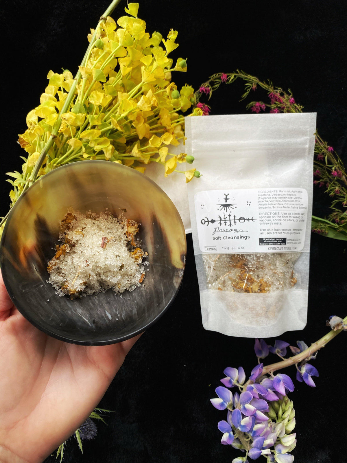 Salt Cleansings - Passage | Salt Cleansing | Wiccan Center
