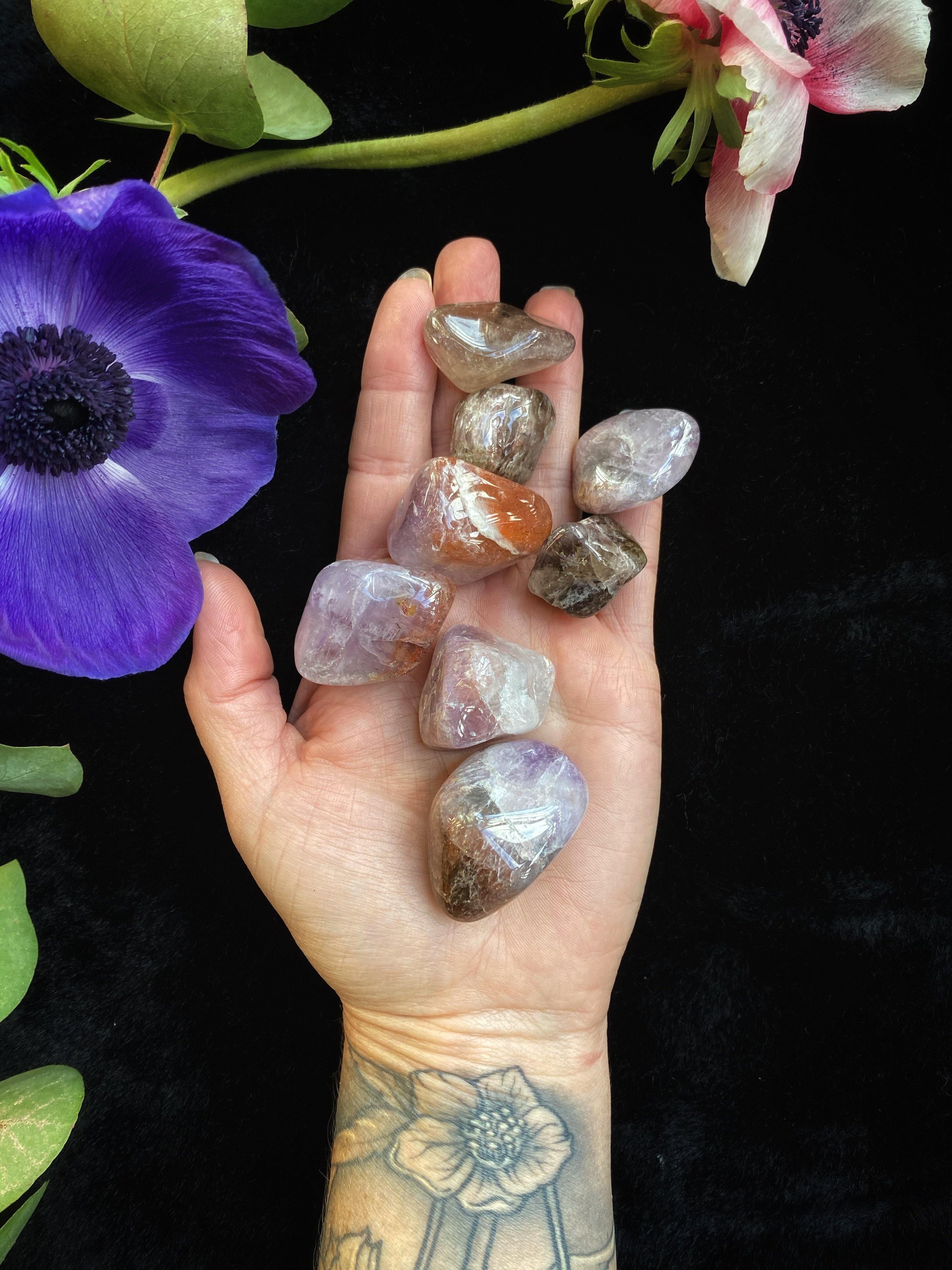 Super Seven Melody Amethyst - Tumbled | Crystals | Wiccan Center