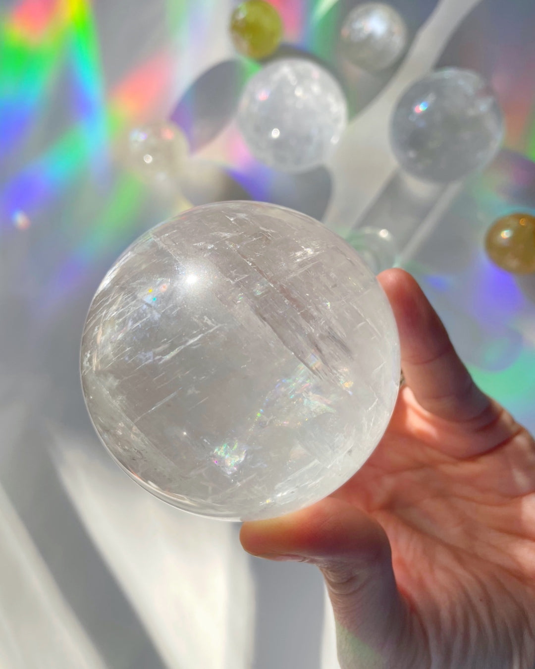Optic Calcite Sphere AA