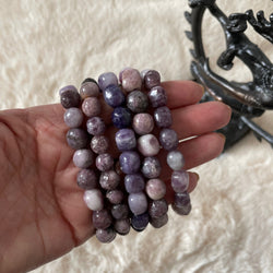 Lepidolite Stretch Bracelet | Bracelets | Wiccan Center