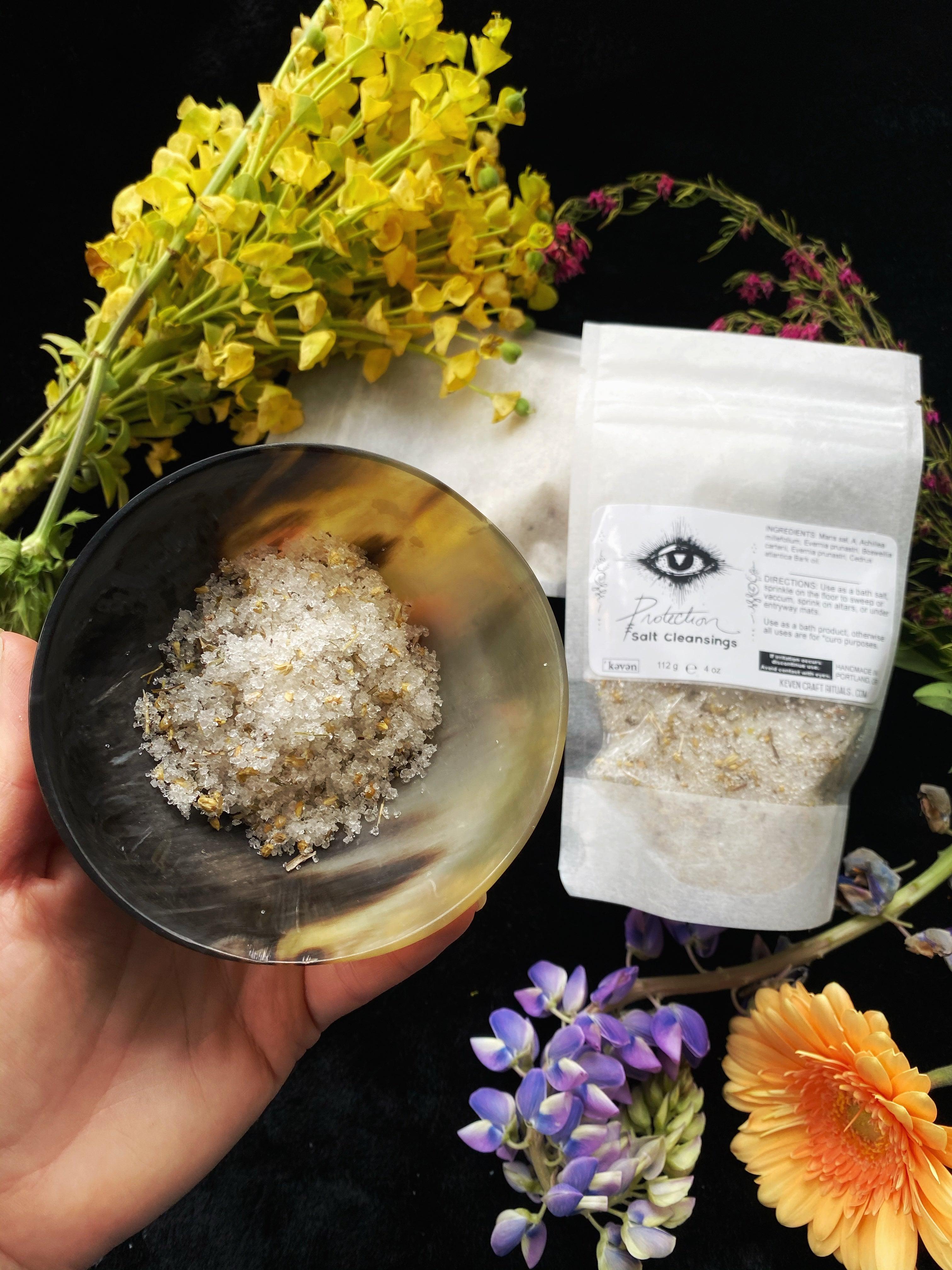 Salt Cleansings - Protection | Salt Cleansing | Wiccan Center