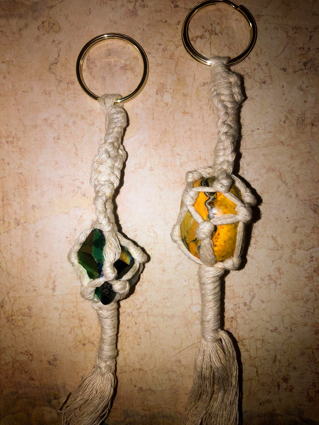 Custom Made crystal keychain | | Wiccan Center