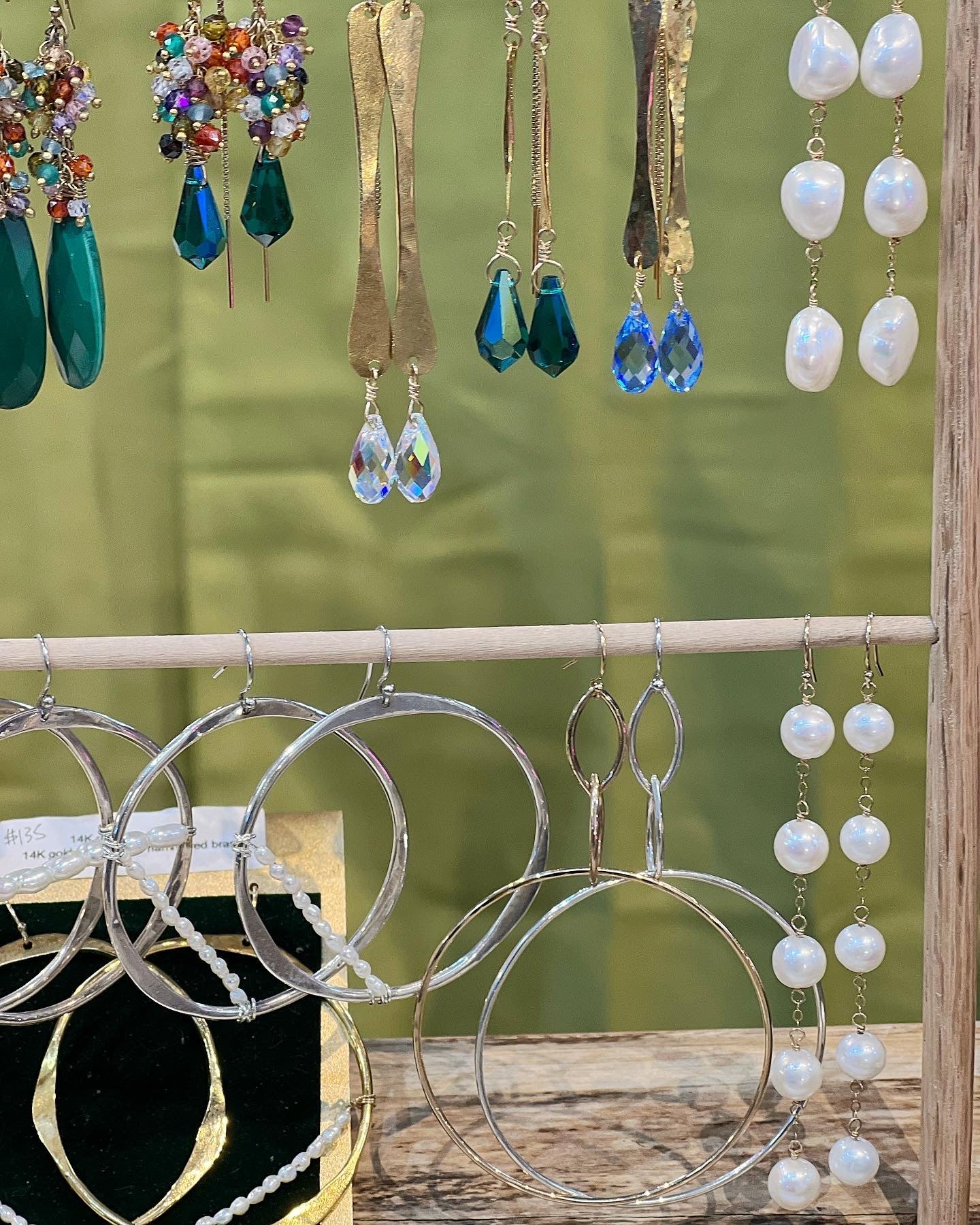 Exclamation Thread Earrings