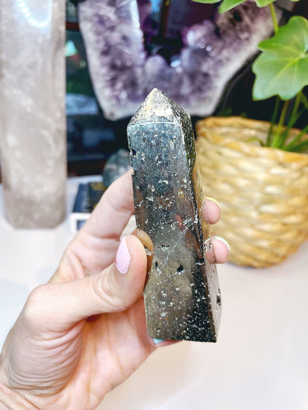 Pyrite Obelisk