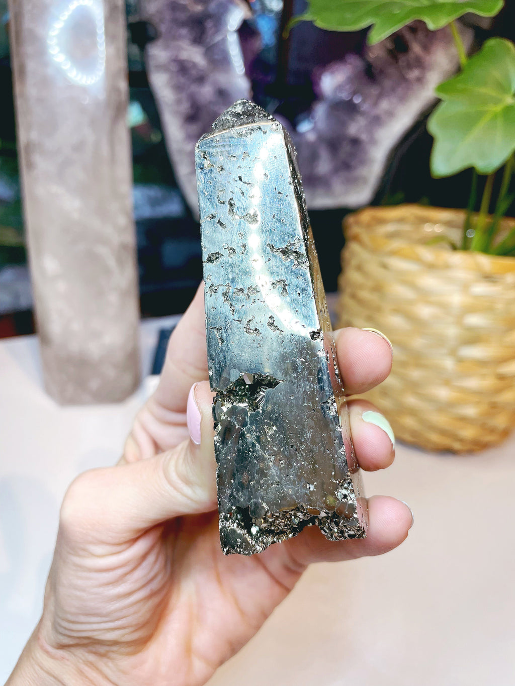 Pyrite Obelisk