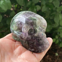 Fluorite Skull | Carved | Wiccan Center