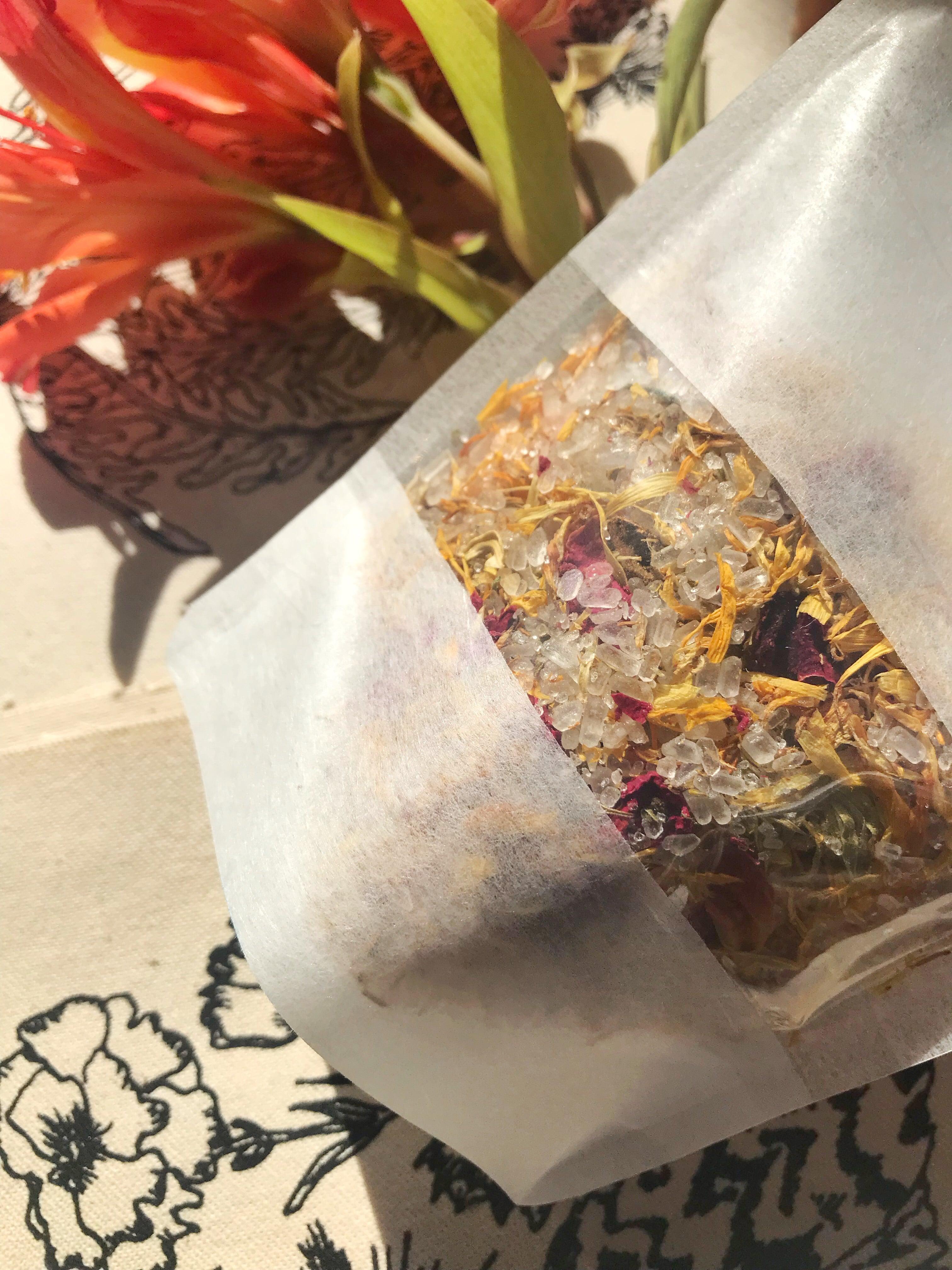 Herb + Salt Soak - Demeter | Bath | Wiccan Center