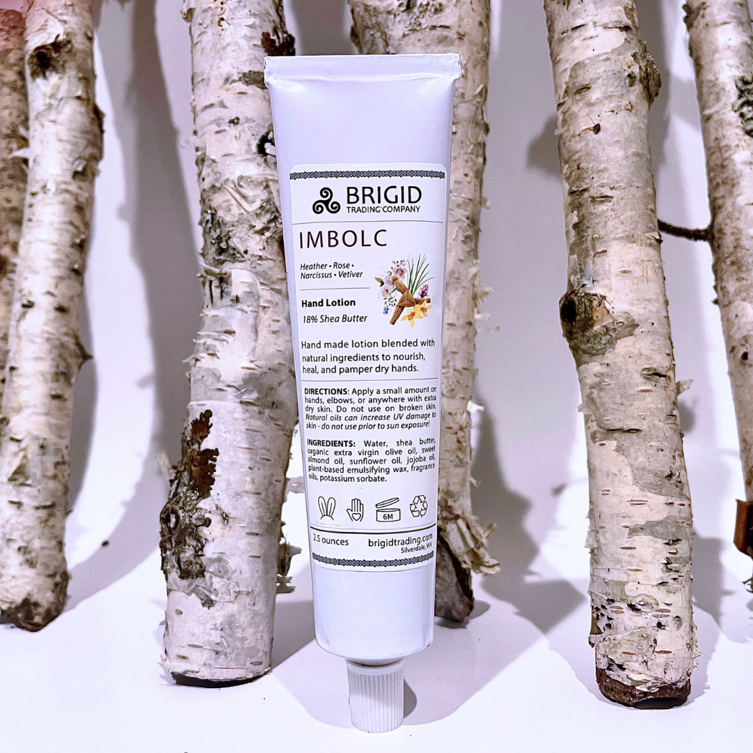 Imbolc Natural Hand Lotion - Heather, Rose, Narcissus, and Vetiver | Lotion | Wiccan Center
