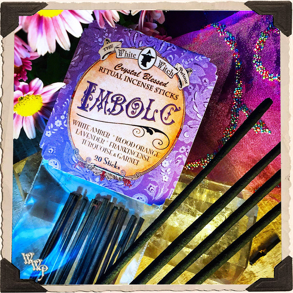 IMBOLC INCENSE. 20 Stick Pack. For Mid-Winter, Renewed Energy & Beginnings. | incense & aromas | Wiccan Center