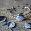 Interchangeable Moon Phase Cuff Bracelet | Bracelet | Wiccan Center