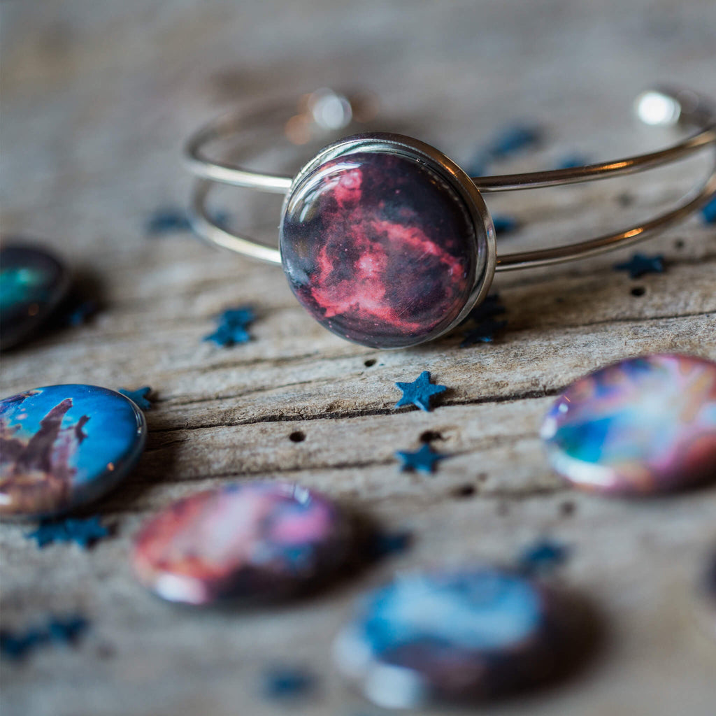 Interchangeable Nebula Cuff Bracelet | Bracelet | Wiccan Center