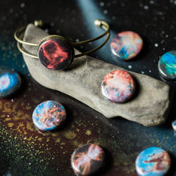 Interchangeable Nebula Cuff Bracelet | Bracelet | Wiccan Center
