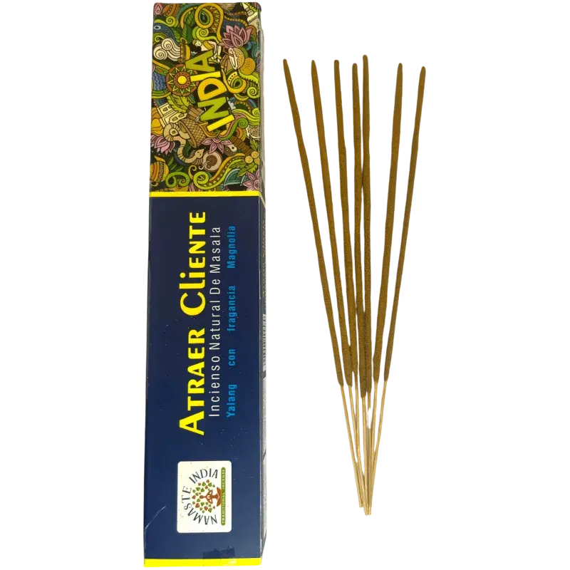Incense Stick - Namaste India - Attract Client 15g | Incense Sticks | Wiccan Center