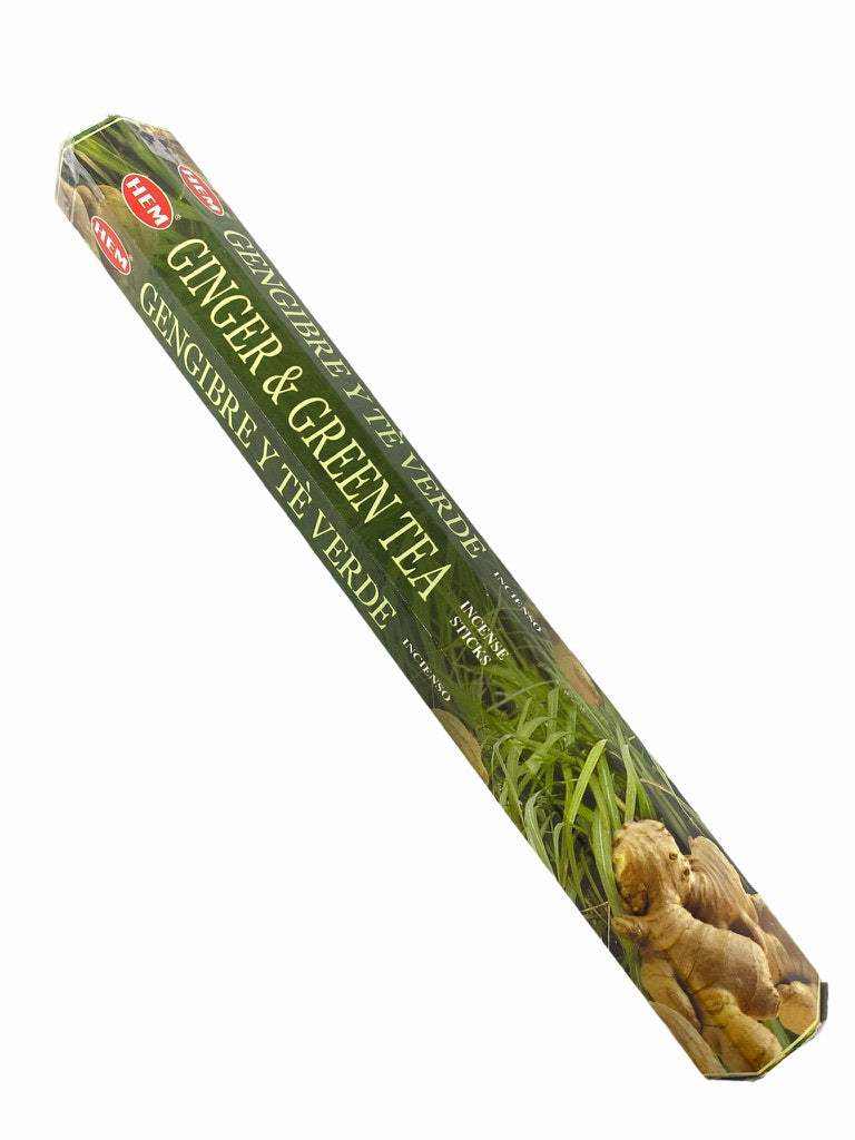 Incense Stick - Ginger & Green Tea 20 Ct | Incense Sticks | Wiccan Center